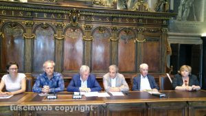 Viterbo - Conferenza di presentazione della tomba di Grotte Scalina