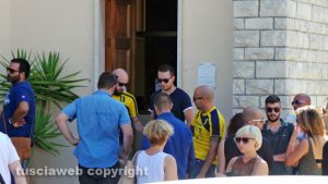Tarquinia - I funerali di Marco Perugini 