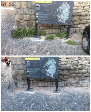 Viterbo cleanup pulisce porta S. Pietro e zone limitrofe