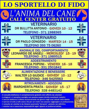 Lo sportello del cane - Orari e giorni di consulto