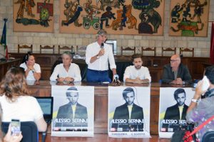 Tarquinia - La presentazione del concerto di Alessio Bernabei 