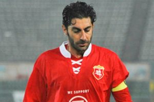 Sport - Calcio - Marco Mallus con la maglia dell'Ancona