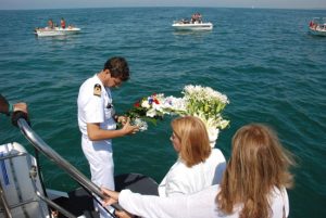Civitavecchia - La guardia costiera ricorda Andrea Gregori