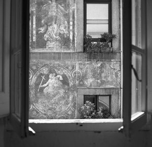I graffiti di palazzo Nini - foto Luciano Zuccaccia