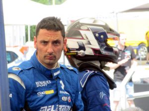 Il pilota viterbese Gustavo Sandrucci a Monza 