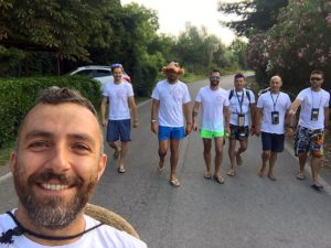 I sette supper pronti per la partenza 