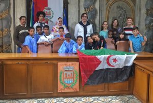 Orte - Il sindaco incontra 10 bambini Saharawi
