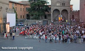Viterbo - Il Tuscia film festival a piazza San Lorenzo