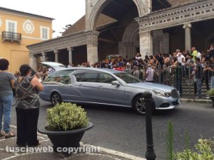 Civita Castellana - Il funerale di Andrea Mecucci