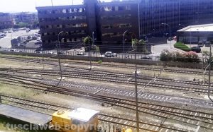 Viterbo - Porta Romana - Il rifugio di fortuna sotto il vagone