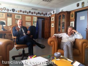 Il procuratore capo Paolo Auriemma con il pm Franco Pacifici