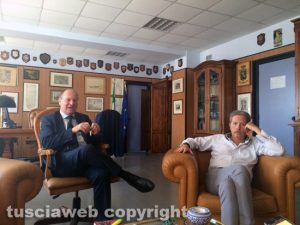 Il procuratore capo Paolo Auriemma con il pm Franco Pacifici