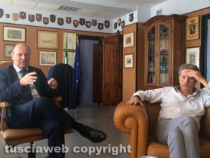 Il procuratore capo Paolo Auriemma con il pm Franco Pacifici
