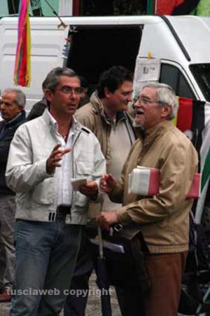 A destra Giuseppe Occhini