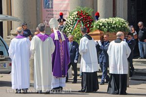 Viterbo - I funerali di Nadia Benedetti alla Trinità