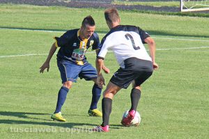 Sport - Calcio - Viterbese - Samuele Neglia nell'ultimo match con la Pianese