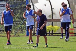 Sport - Calcio - Viterbese - Cornacchini con Bernardo, Boldrini Varutti e Invernizzi