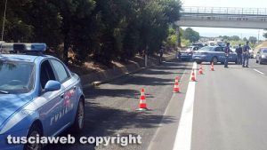 Superstrada - Controlli della polizia stradale
