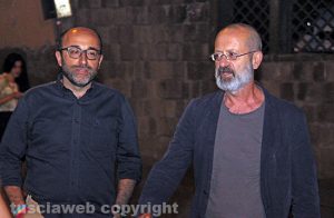 L'arrivo di Rocco Papaleo con Mauro Morucci