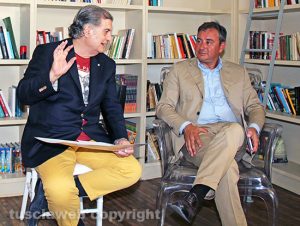 La presentazione del premio Caffeina polis - Masotti e Merlani