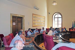 La riunione sui dearsenificatori in Provincia
