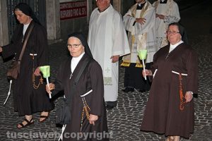 Viterbo - La processione della Madonna del Carmelo