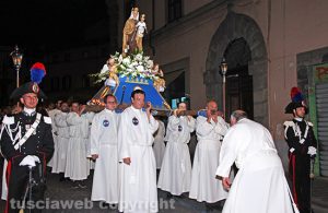 Viterbo - La processione della Madonna del Carmelo