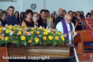 Viterbo - I funerali di Luigi Valente