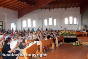 Viterbo - I funerali di Luigi Valente