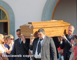 Viterbo - I funerali di Luigi Valente