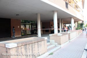 Tragedia di Orte Scalo - Il palazzo