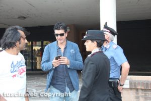 Tragedia di Orte Scalo - Il capitano Giovanni Martufi e il maggiore Anna Patrono