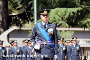 Viterbo - Scuola marescialli aeronautica - Il comandante Roger Vai