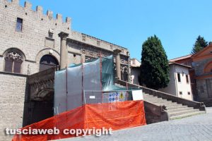 Viterbo - Unitus - Il cantiere di colle del duomo