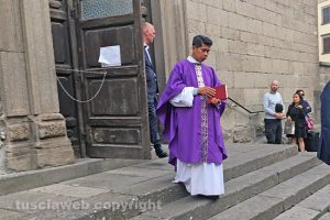 Viterbo - I funerali di Agnes Verano