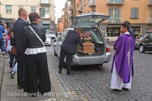 Viterbo - I funerali di Agnes Verano