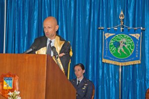 Le lauree degli allievi marescialli - Il discorso del rettore Ruggieri 