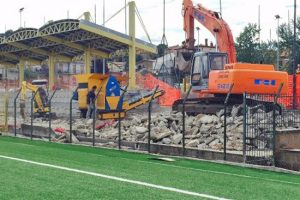 Sport - Calcio - Monterosi - I lavori al Marcello Martoni