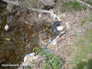 Bolsena - Rifiuti e materiali pericolosi nel lago