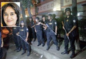 Dacca – Commando assalta bar ristorante - In alto a sinistra Nadia Benedetti