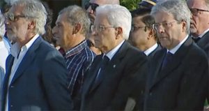 Strage di Dacca - Il rientro delle salme a Ciampino - Nel riquadro Nadia Benedetti