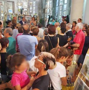 Viterbo - La mostra della scuola di arti visive Next