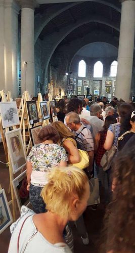 Viterbo - La mostra della scuola di arti visive Next