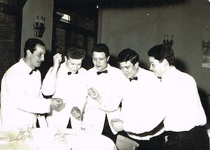 Il Vigile - Bruno Tallevi, primo da sinistra