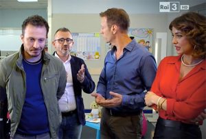 Reparto paternità - Rai3 - Carlo Cozzi con Rocco Siffredi