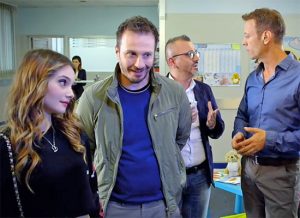 Reparto paternità - Rai3 - Carlo Cozzi con Rocco Siffredi