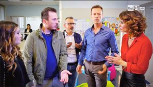 Reparto paternità - Rai3 - Carlo Cozzi con Rocco Siffredi