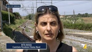 Viterbo-Civita Castellana-Roma - Il servizio de La 7 - Rita Rossi