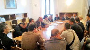 Viterbo - L'incontro in Prefettura su Talete