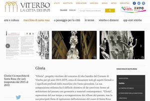 Su Visit Viterbo compare Gloria